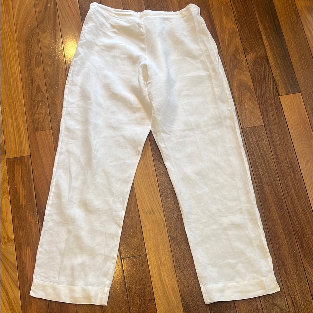 White Linen Pants